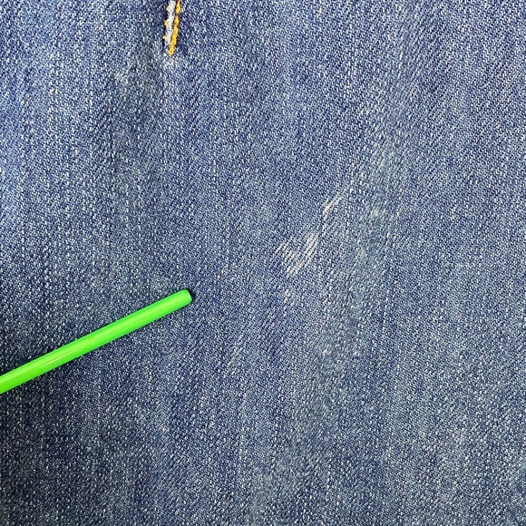 Garage Denim Mini Skirt Button Front Blue Jean Skirt - Picture 3 of 10